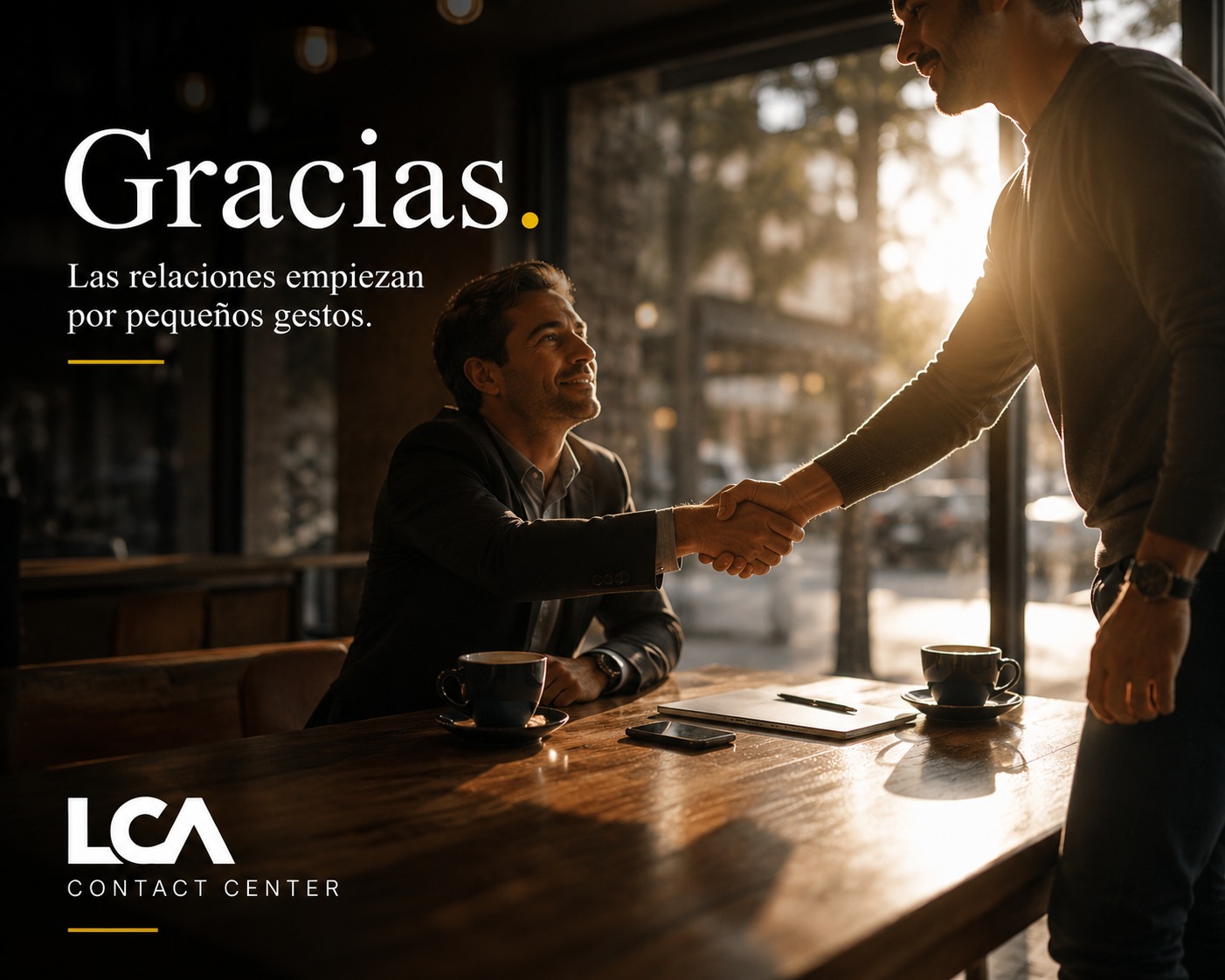 La educación nunca pasará de moda.

"Por favor."

"Gracias."

Dos palabras que cuestan muy poco.

Y pueden cambiar por completo una conversación.

Al final, los negocios siguen siendo relaciones entre personas.